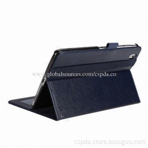 PU Tablet PC Cases for Samsung Galaxy Tab Pro 8.4-inch with Business Card and Bank Card Slots